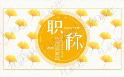 私企有沒有職稱中級(jí)