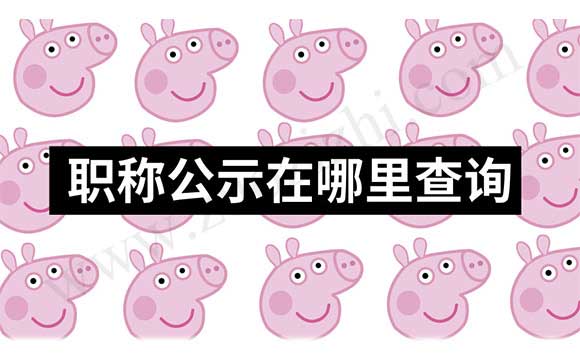 職稱評(píng)定公示結(jié)果