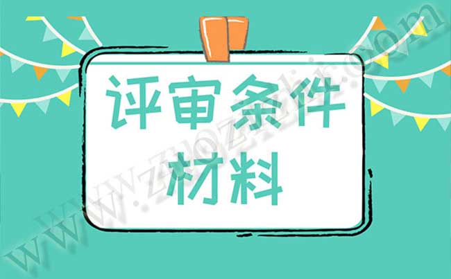 評審條件材料