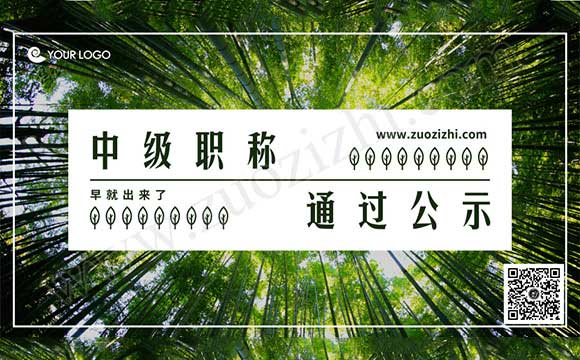 職稱評審公示結果