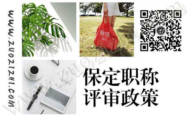 保定職稱評審辦理