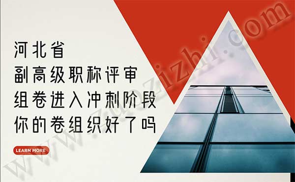 河北省副高級職稱評審組卷
