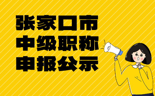 中級(jí)職稱申報(bào)公示