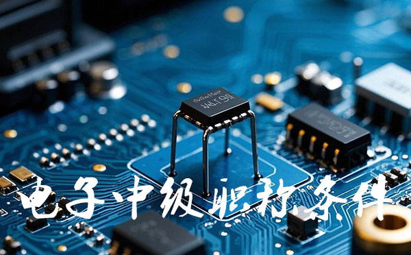 秦皇島電子中級工程師職稱報名要求