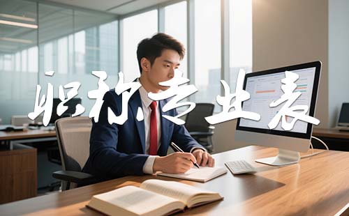 河北職稱評審專業